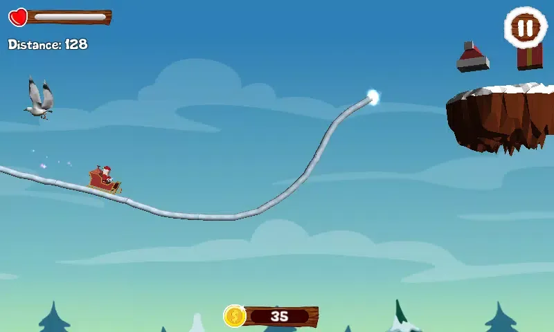 Tangkapan layar Santa Draw Ride