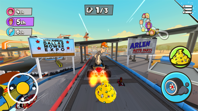 ภาพหน้าจอของ Warped Kart Racers
