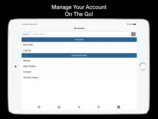 Electric Supply Inc OE Touch iPad  Screenshots