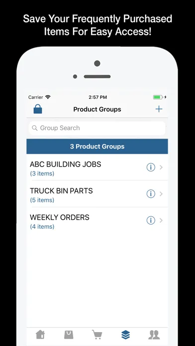 Electric Supply Inc OE Touch Screenshots