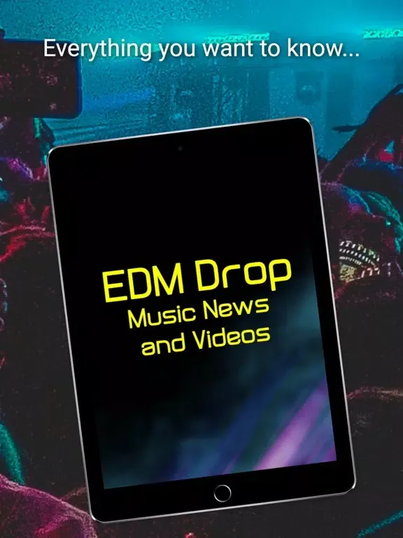 ภาพหน้าจอของ The EDM Drop iPad 