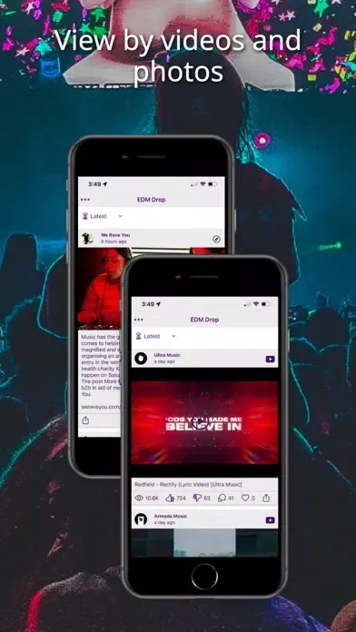 ภาพหน้าจอของ The EDM Drop