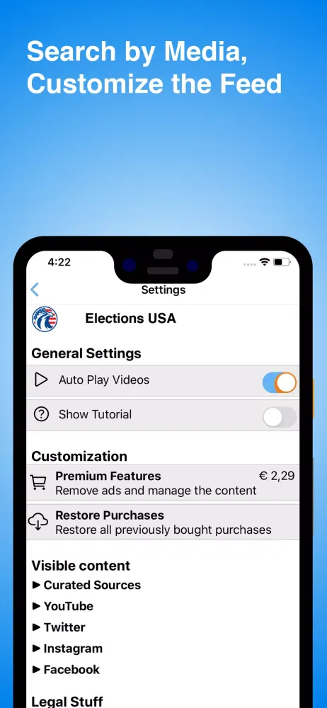 Elections USA应用截图