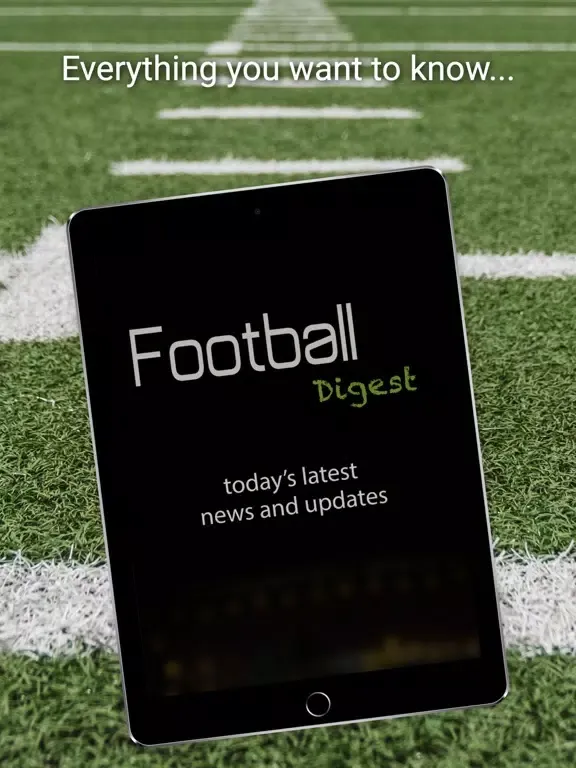 Captures d'écran de Football News Digest iPad