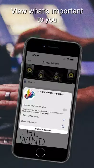 ภาพหน้าจอของ Studio Monitor