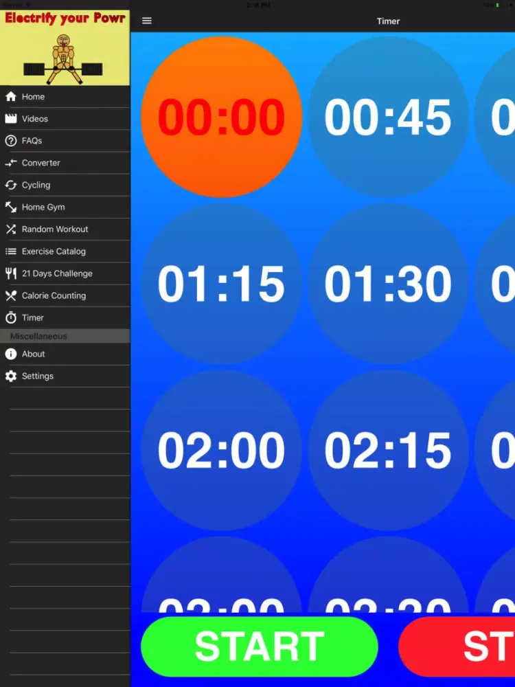 The Powr Protocol Pro iPad  スクリーンショット