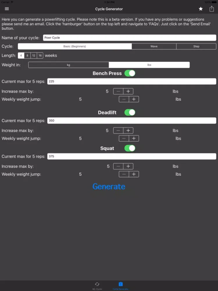 The Powr Protocol Pro iPad  スクリーンショット