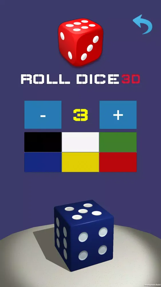 Screenshot di Roll Dice