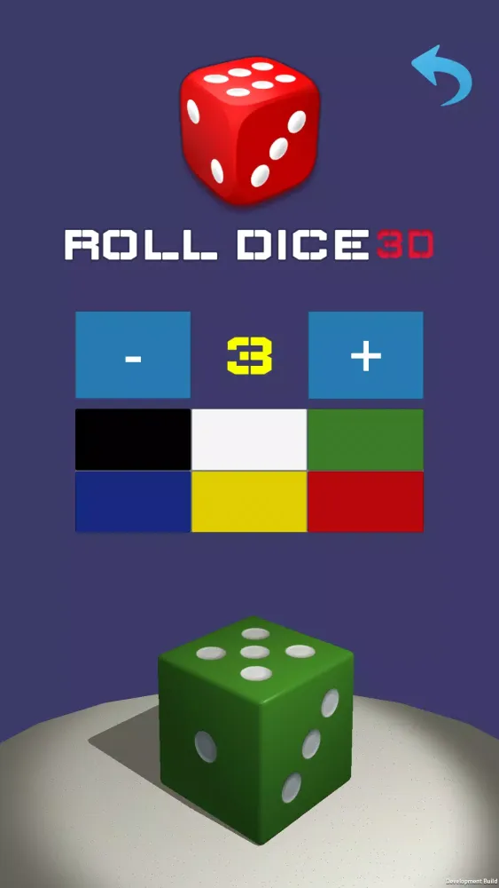 Screenshot di Roll Dice