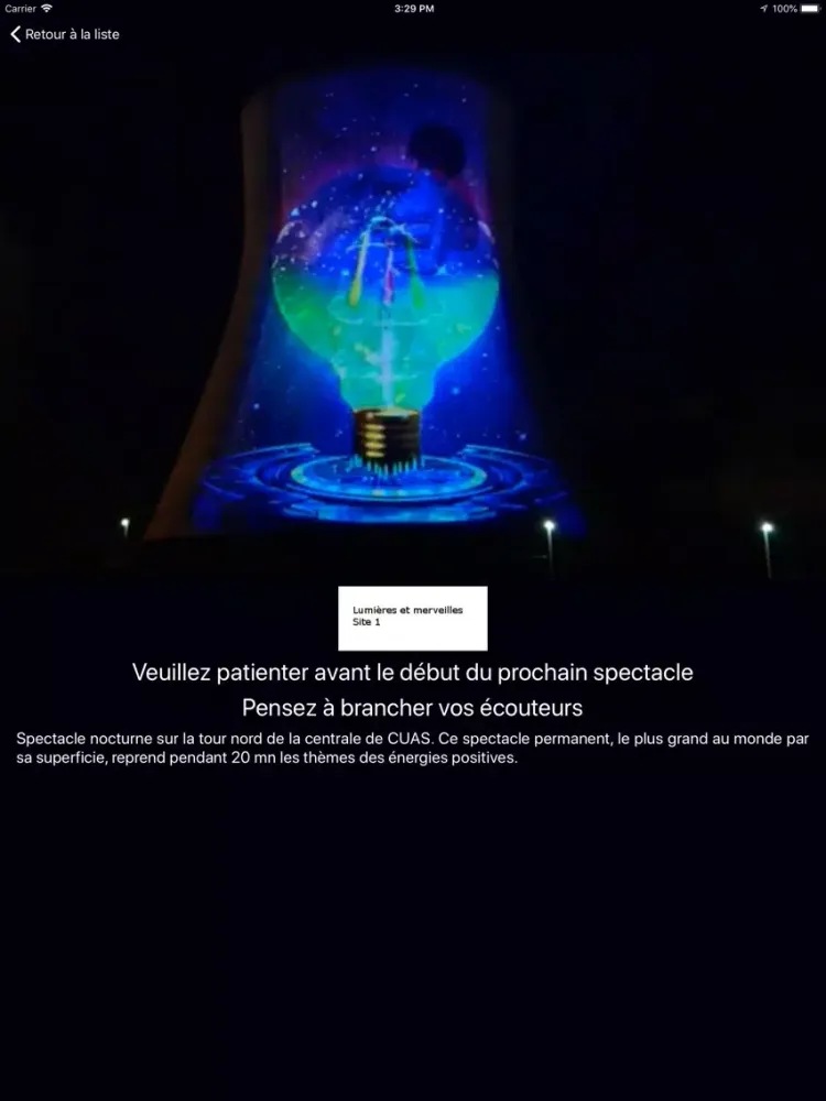 Tangkapan layar Lumières et Merveilles iPad 