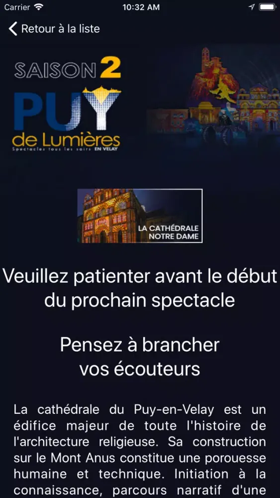 Zrzuty ekranu Puy de Lumières