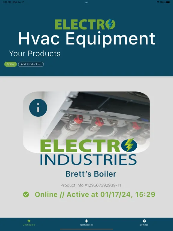 Electro Connect iPad  Screenshots