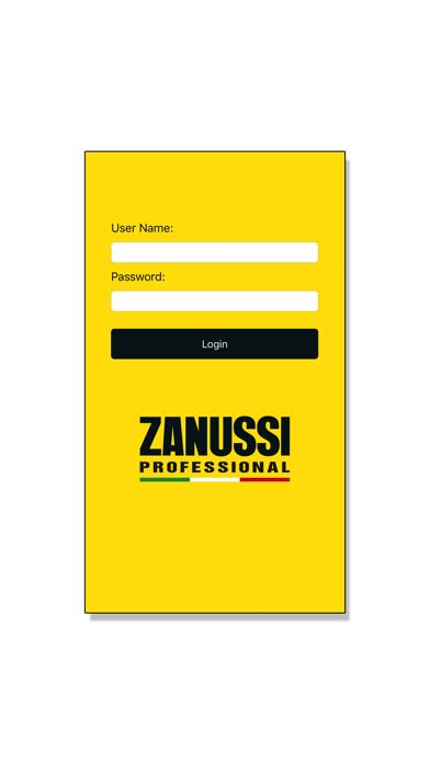 Zanussi Professional Pricelist スクリーンショット