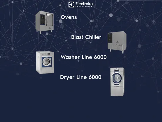 Electrolux Professional 3DR iPad 应用截图