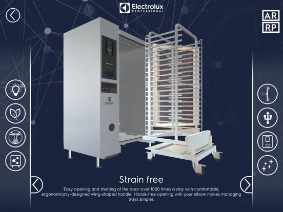 Electrolux Professional 3DR iPad 应用截图