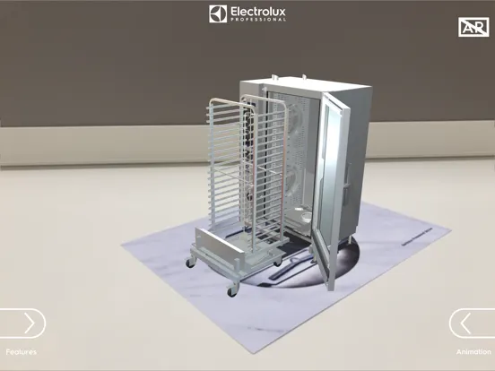 Electrolux Professional 3DR iPad 应用截图