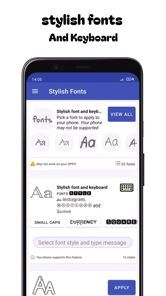 Fonts Style For FlipFont Ekran Görüntüleri