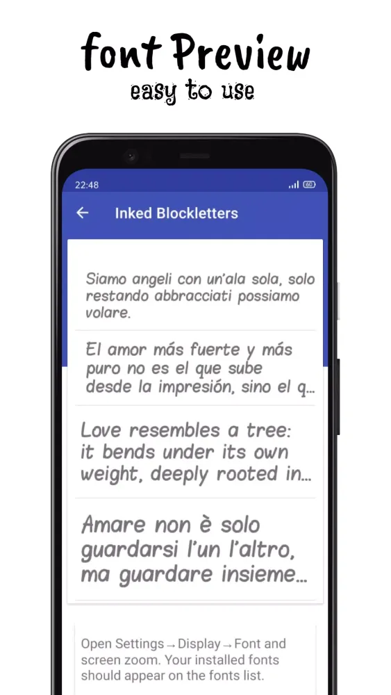 Fonts Style For FlipFont Ekran Görüntüleri