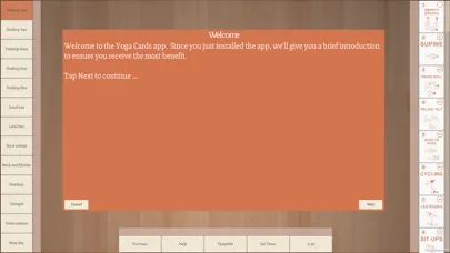 Zrzuty ekranu Yoga Cards Pro