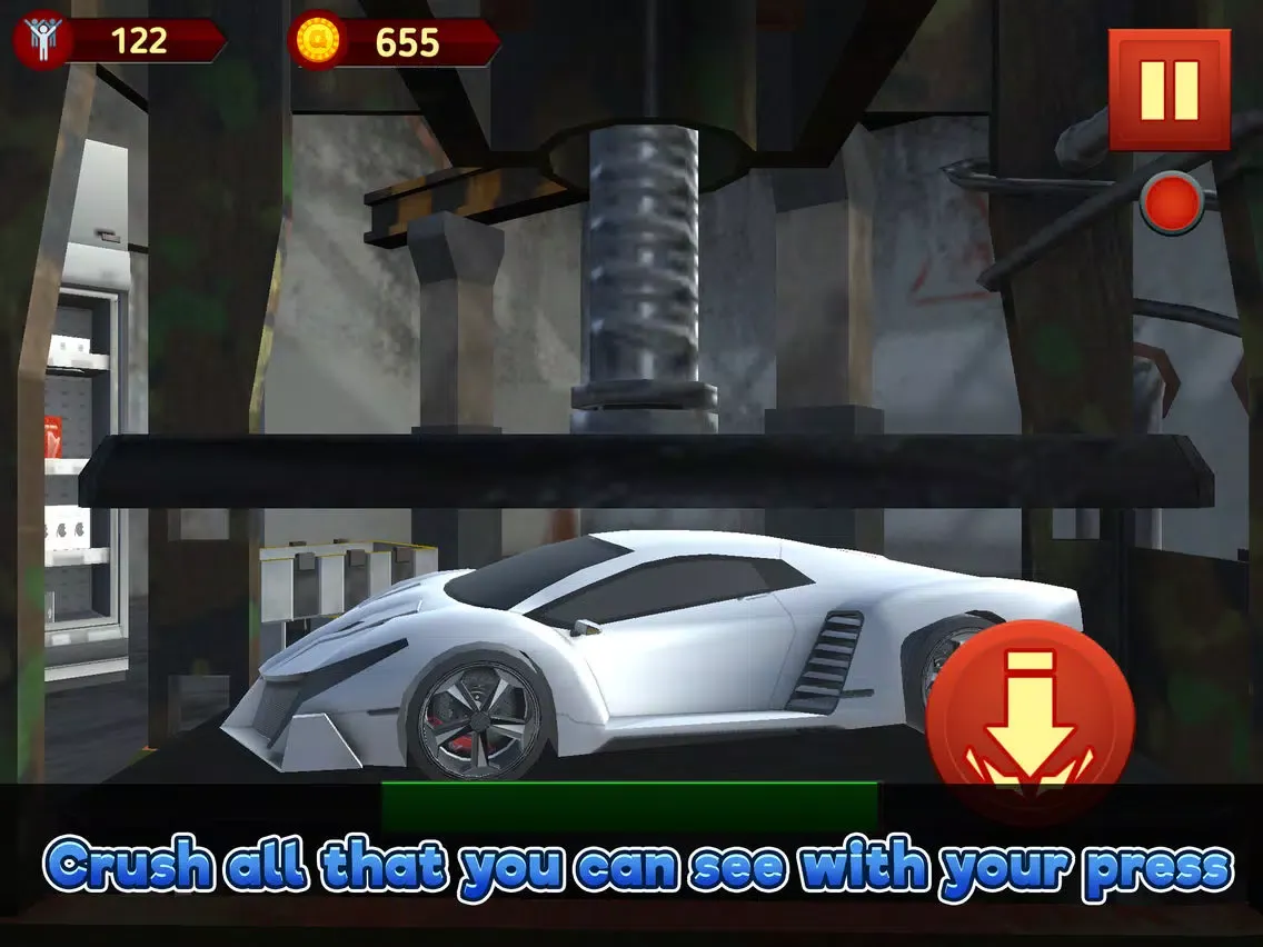 Hydraulic Press - Crush Things iPad  স্ক্রিনশট