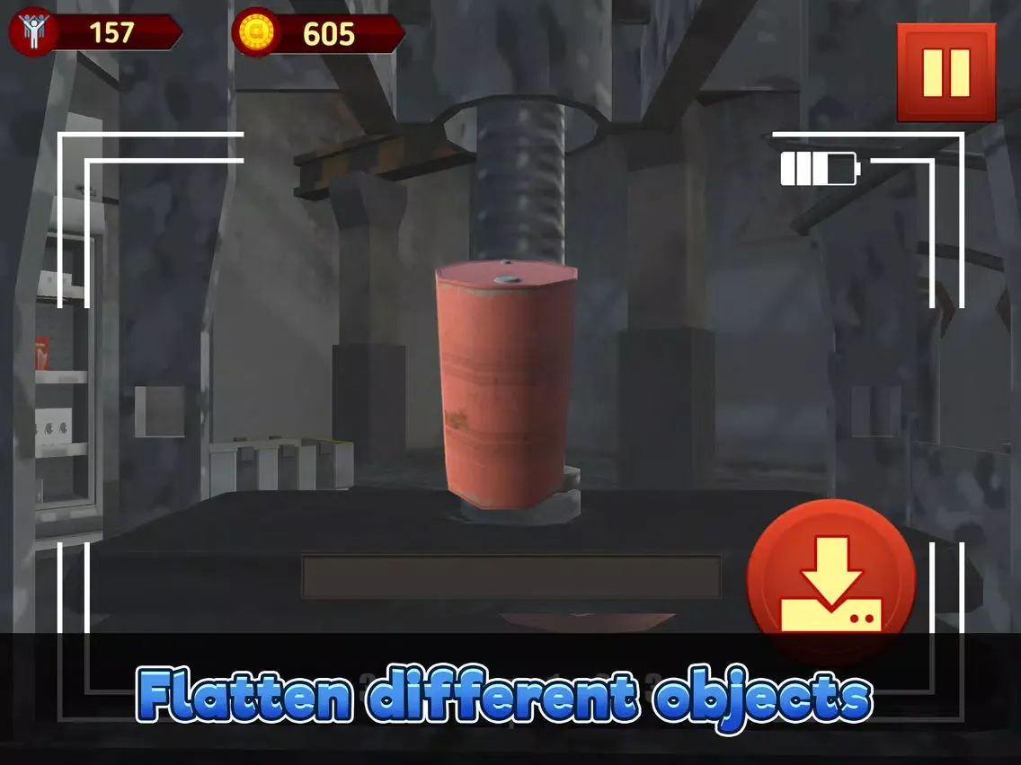 Hydraulic Press - Crush Things iPad  স্ক্রিনশট