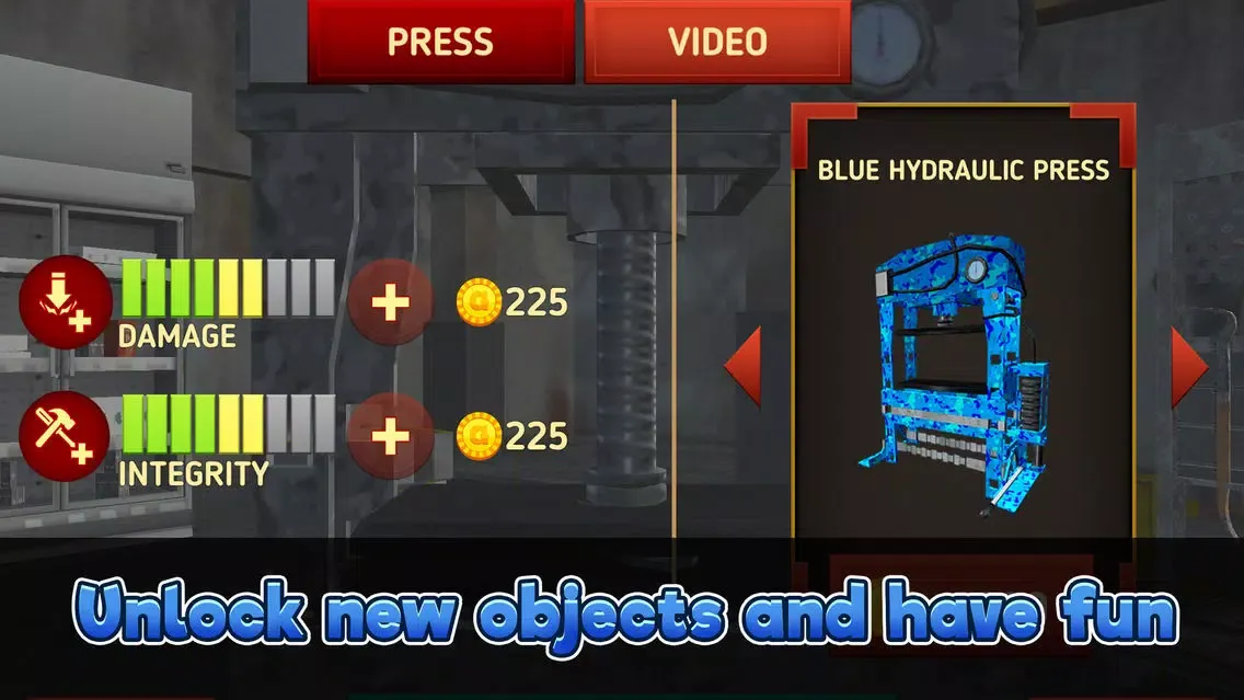 Hydraulic Press - Crush Things স্ক্রিনশট