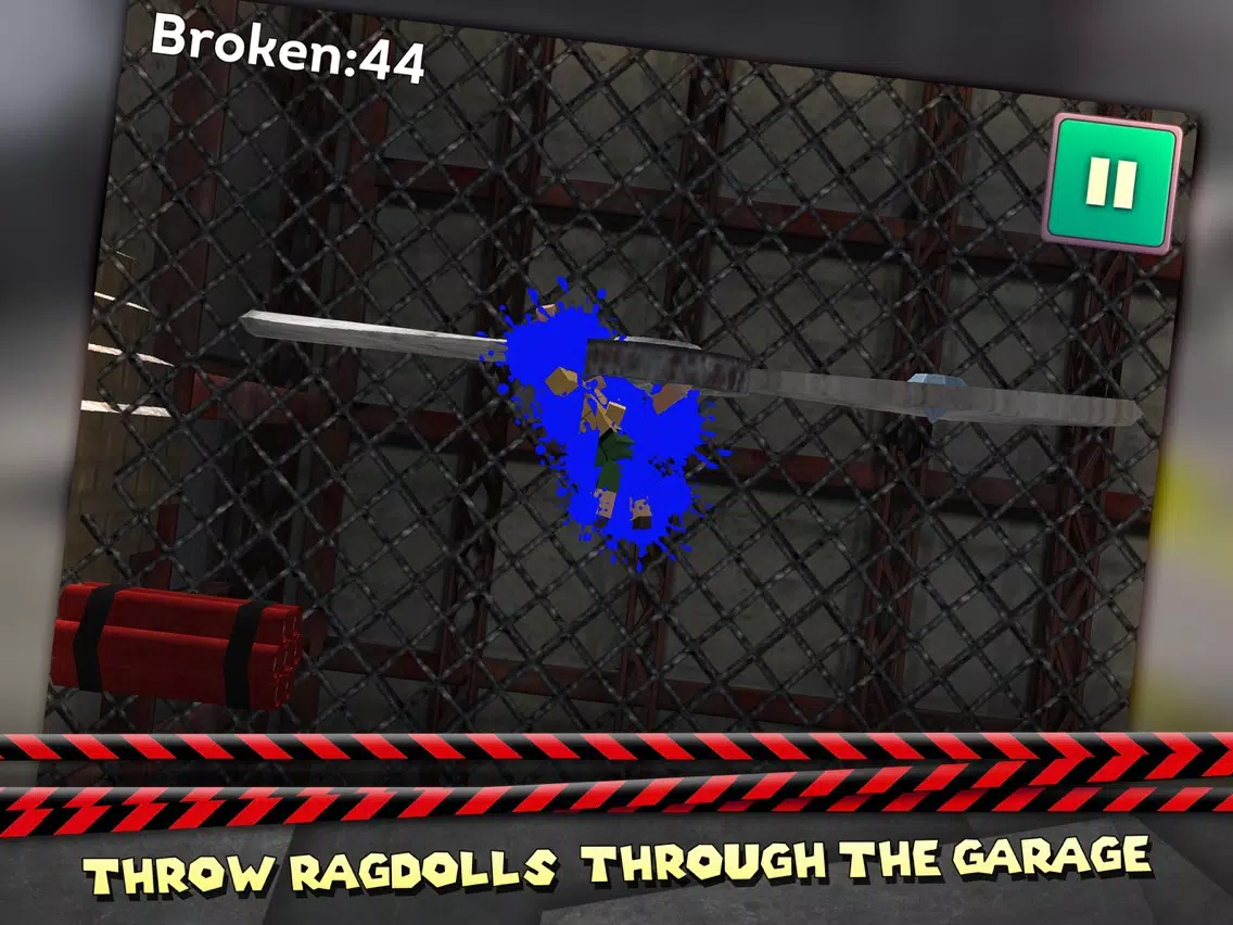 Скриншоты Garage Wreck - Ragdoll Crash iPad 