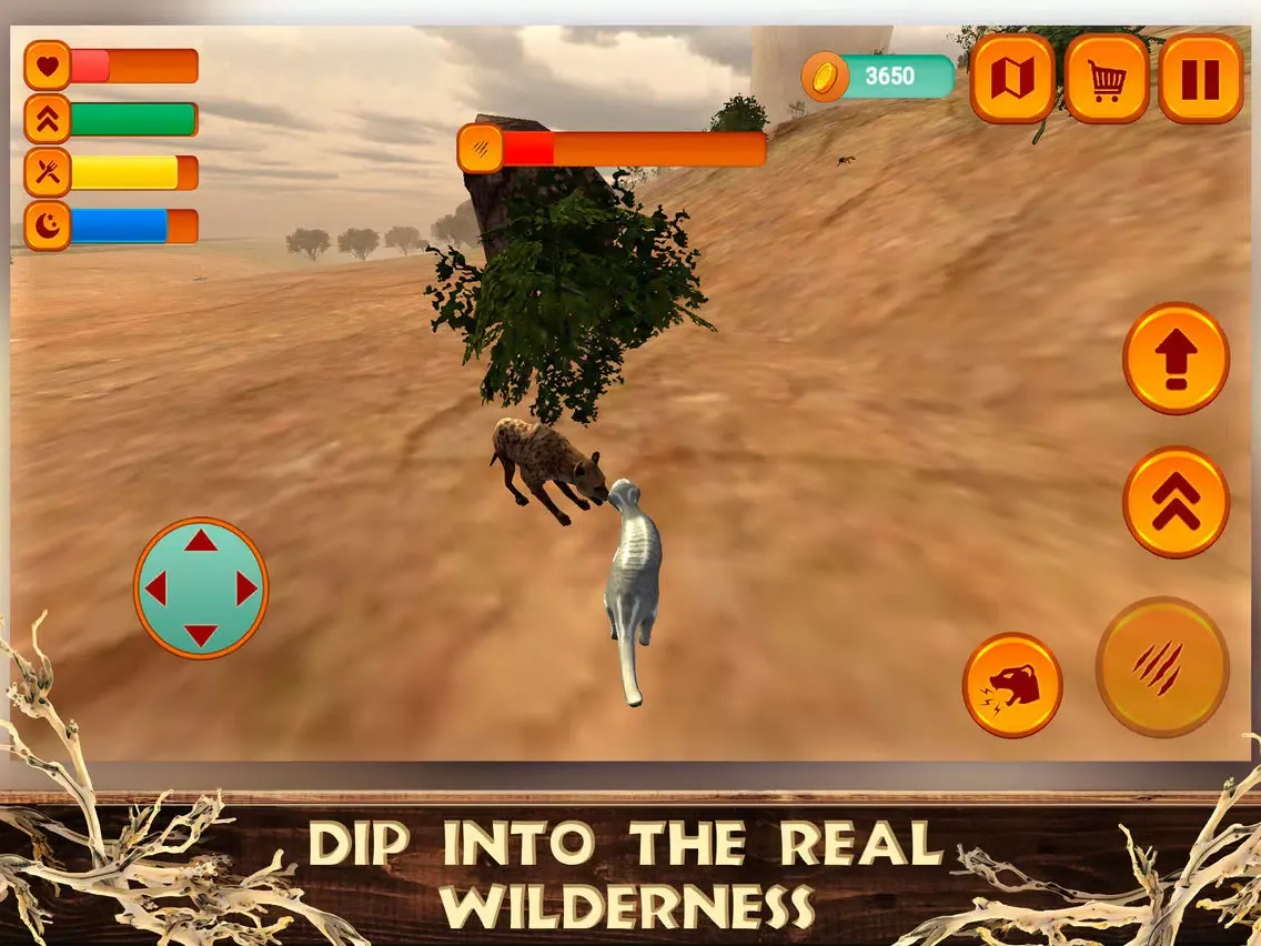 ภาพหน้าจอของ Meerkat Simulator: Animal Life iPad 