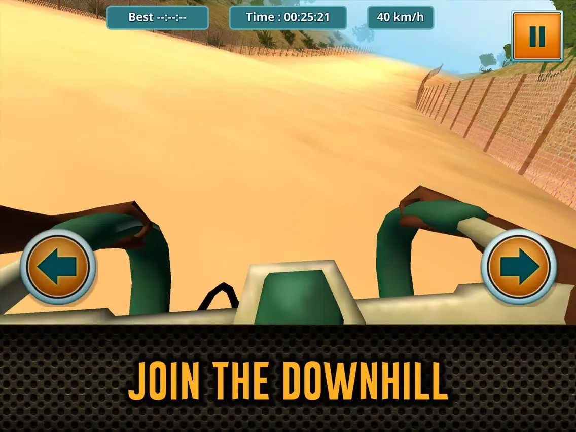 MTB Downhill Cycle Racing iPad  স্ক্রিনশট