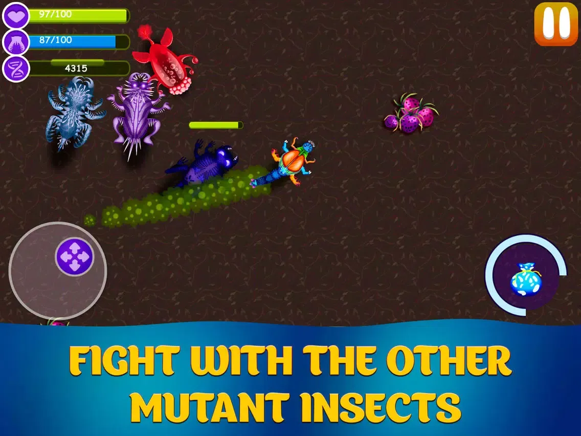 Screenshot di Mutant Insect Evolve Sim iPad 