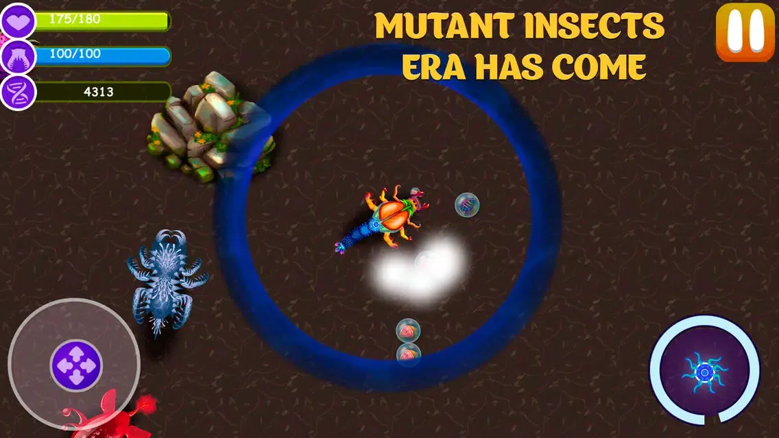 Screenshot di Mutant Insect Evolve Sim