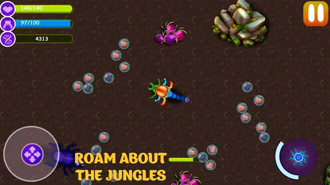 Screenshot di Mutant Insect Evolve Sim