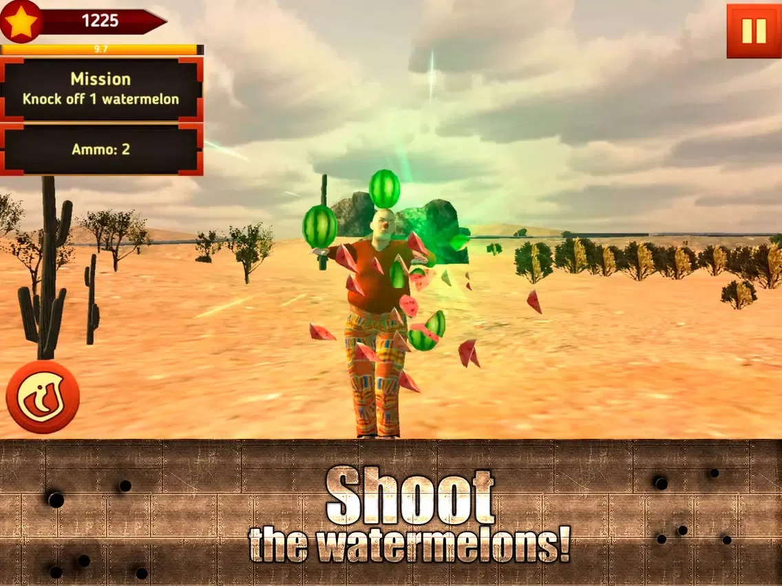 Captures d'écran de Watermelon Shooting Ranger Pro iPad 