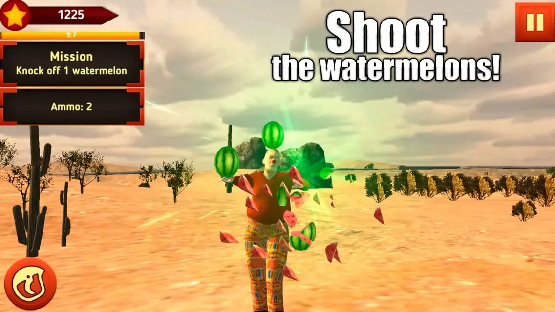 Captures d'écran de Watermelon Shooting Ranger Pro