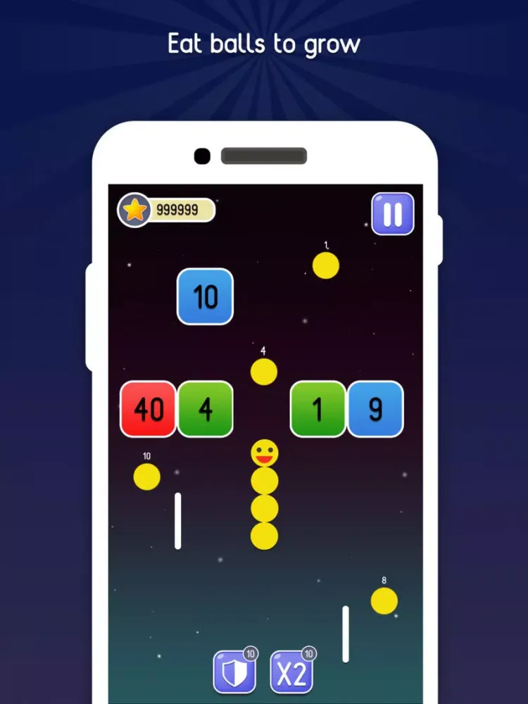 Slither Snake vs Bricks iPad スクリーンショット