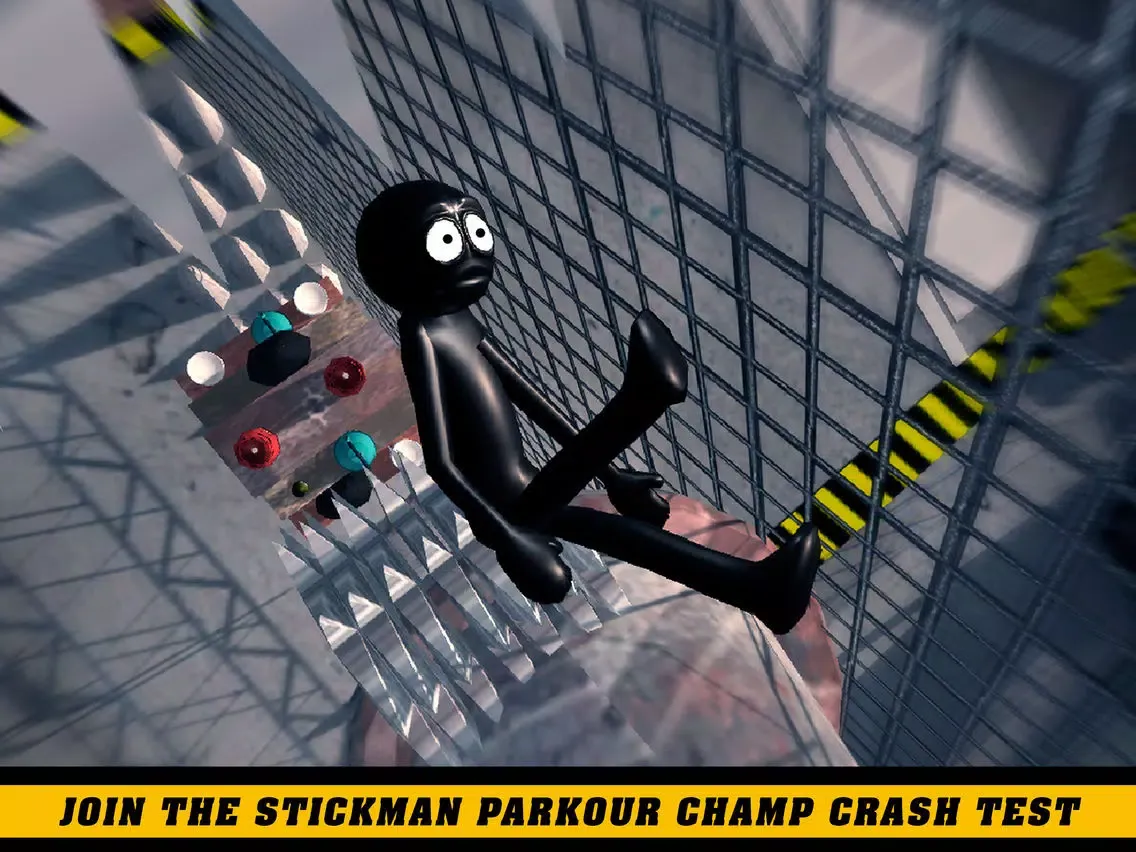 Stickman Vextor Parkour iPad  स्क्रीनशॉट