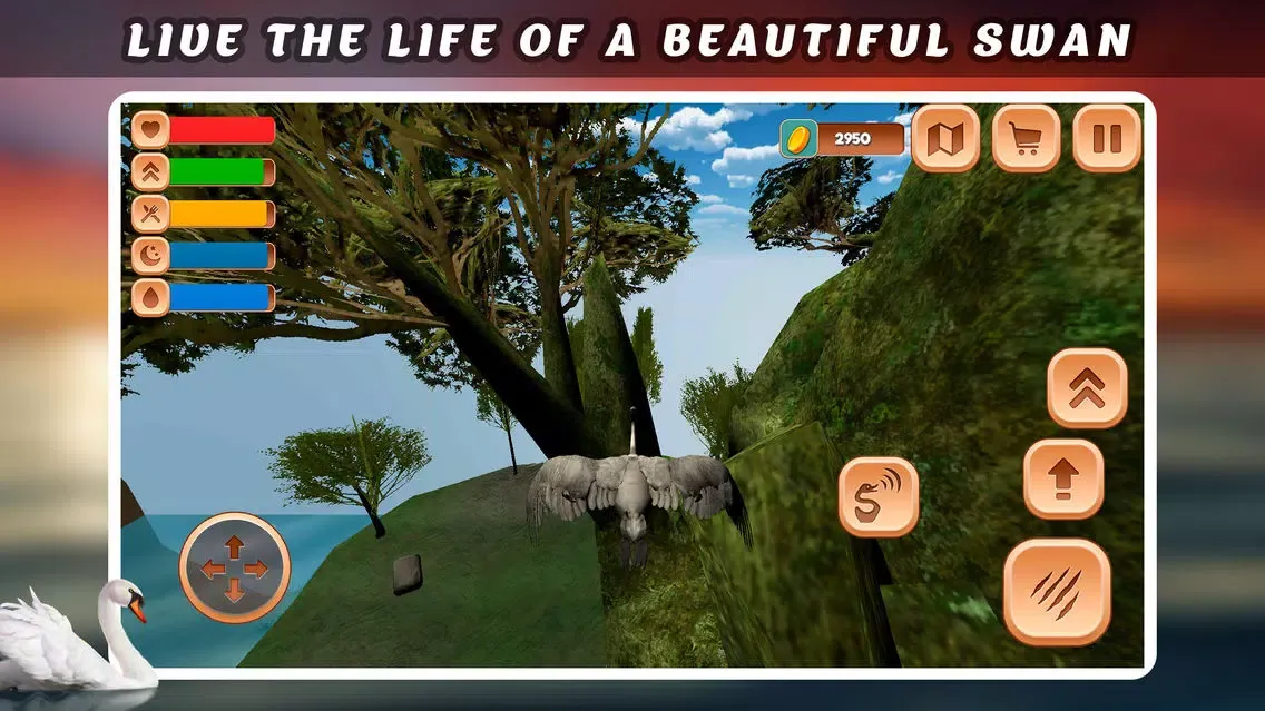 Capturas de pantalla de Swan Bird Simulator 3D