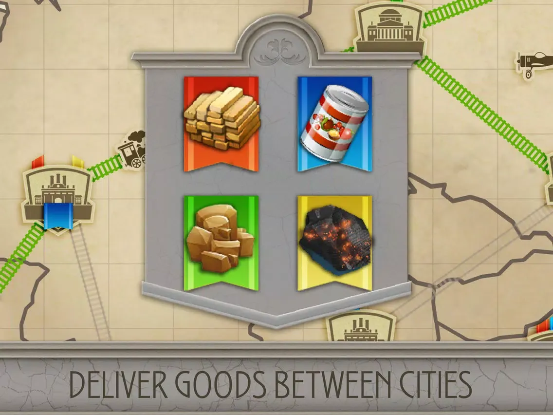 ภาพหน้าจอของ Railroad Empire Tycoon Fever iPad 