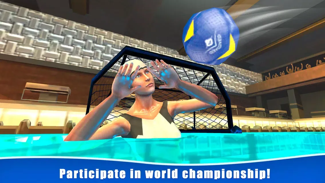 Tangkapan skrin Water Polo Swimming Sports 3D