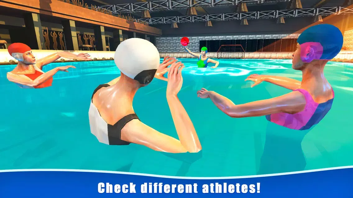 Tangkapan skrin Water Polo Swimming Sports 3D