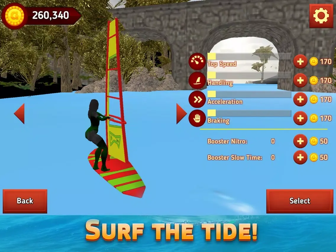Windsurfing Summer Water Sport iPad  سکرین شاٹس