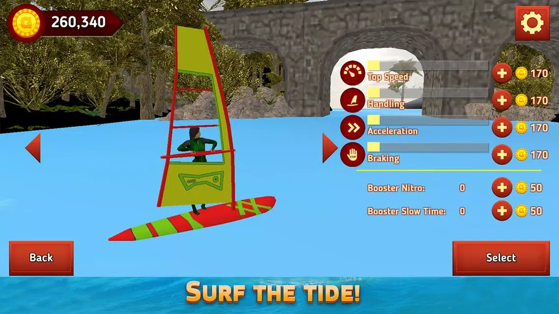 Windsurfing Summer Water Sport سکرین شاٹس