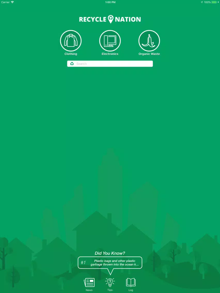 RecycleNation iPad  स्क्रीनशॉट