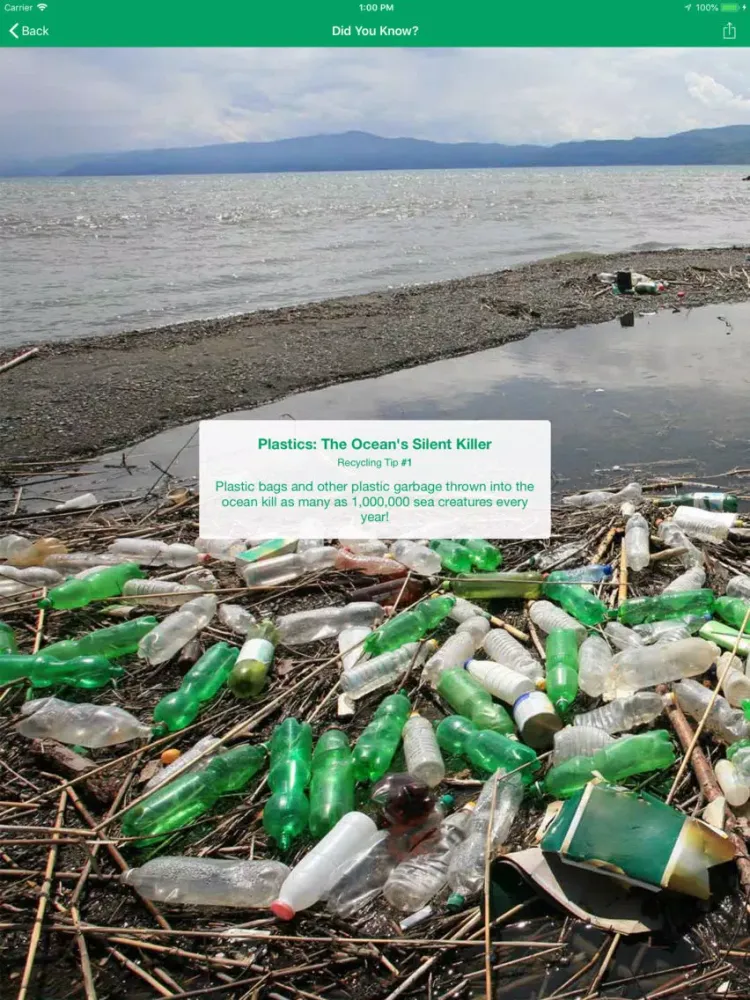 Captures d'écran de RecycleNation iPad 