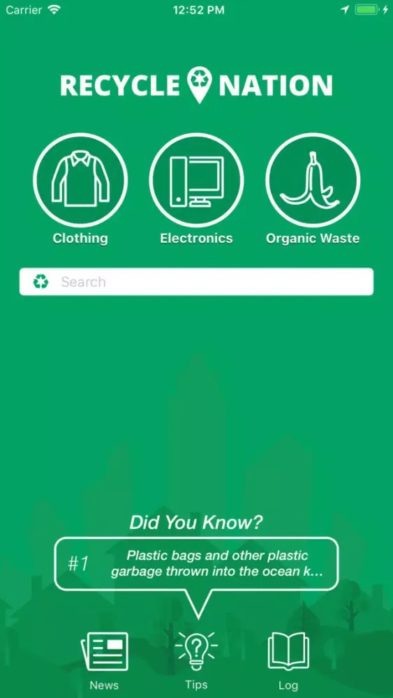 Captures d'écran de RecycleNation
