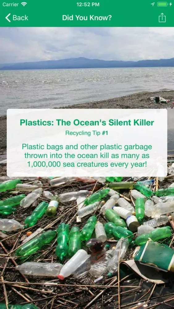 Captures d'écran de RecycleNation