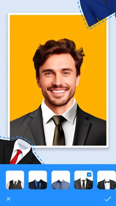 Passport photo maker - AI app Screenshots