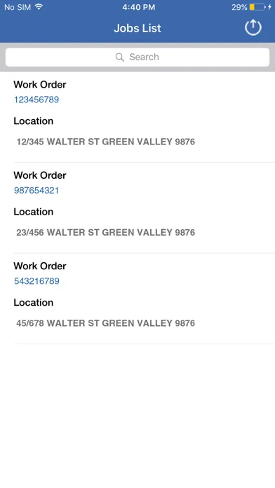 Capturas de pantalla de Job Management Software
