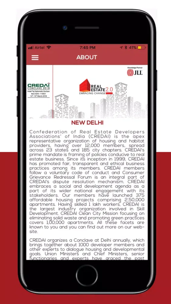 Tangkapan skrin CREDAI Conclave