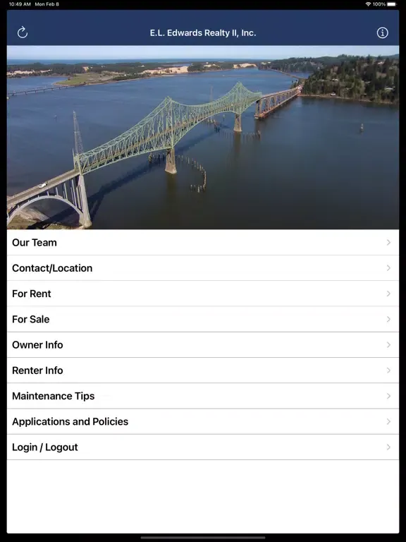 Capturas de pantalla de EL Edwards Realty II iPad 